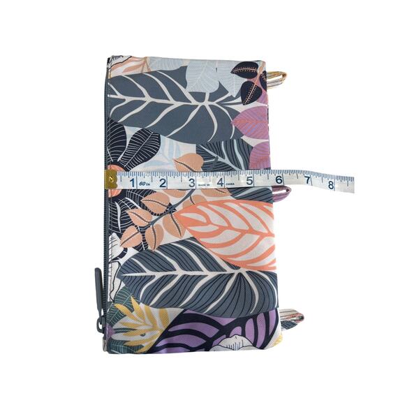 Vera Bradley Floral Zip Pencil Pouch 10" x 5.5" School Work Binder Planner Boho - Picture 6 of 6